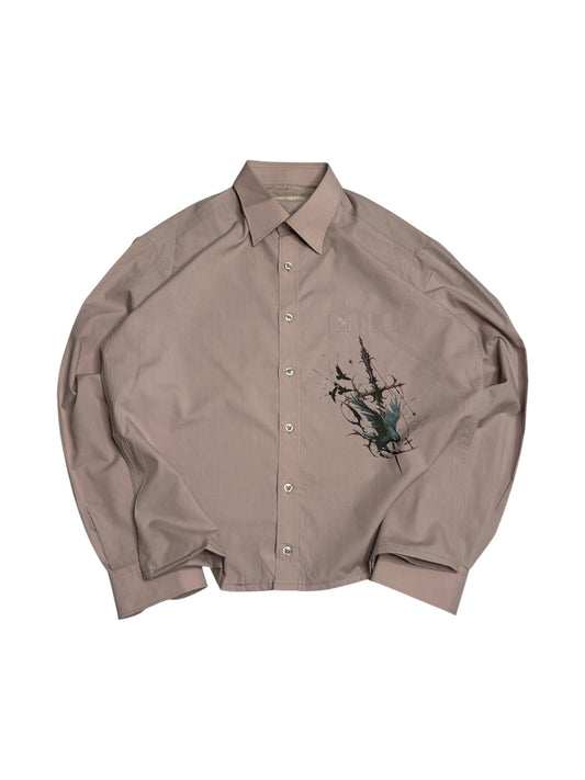Printed Boxy Shirt