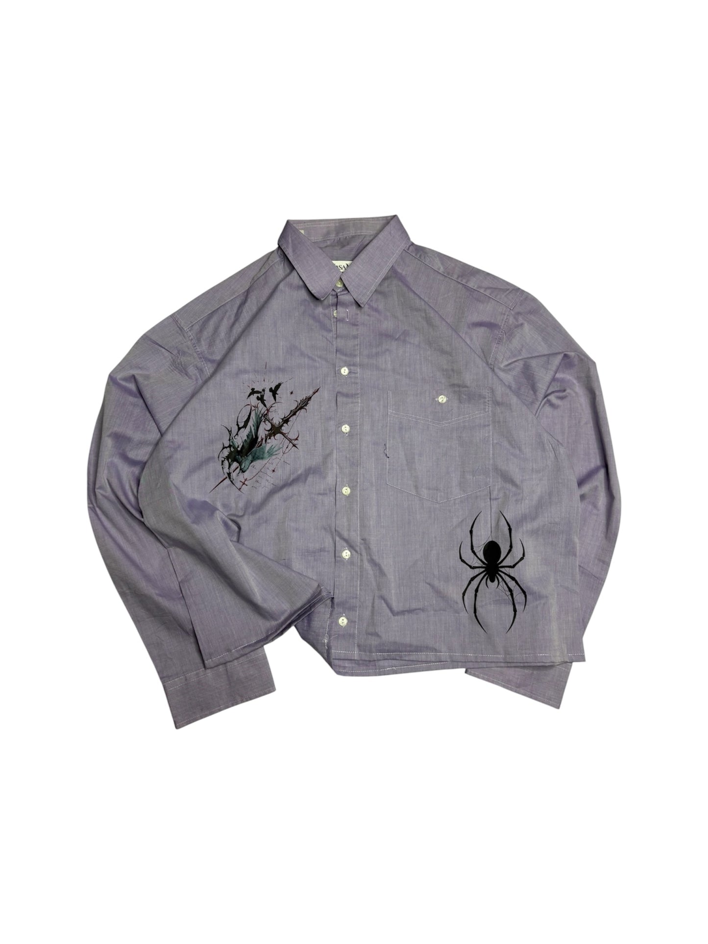 Printed Boxy Shirt