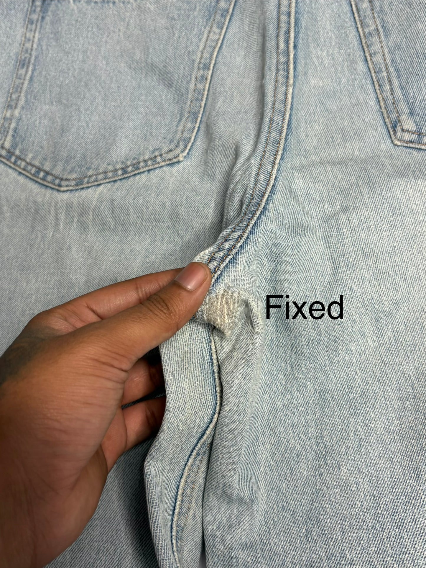 Printed Denim (Thrifted)