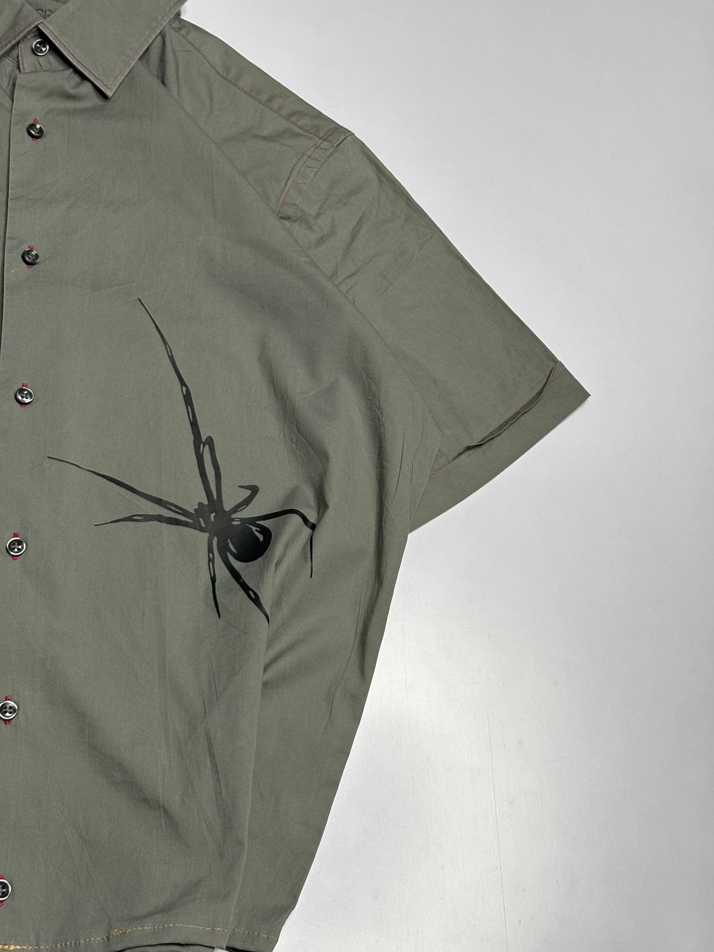 Printed Boxy Shirt (grey)