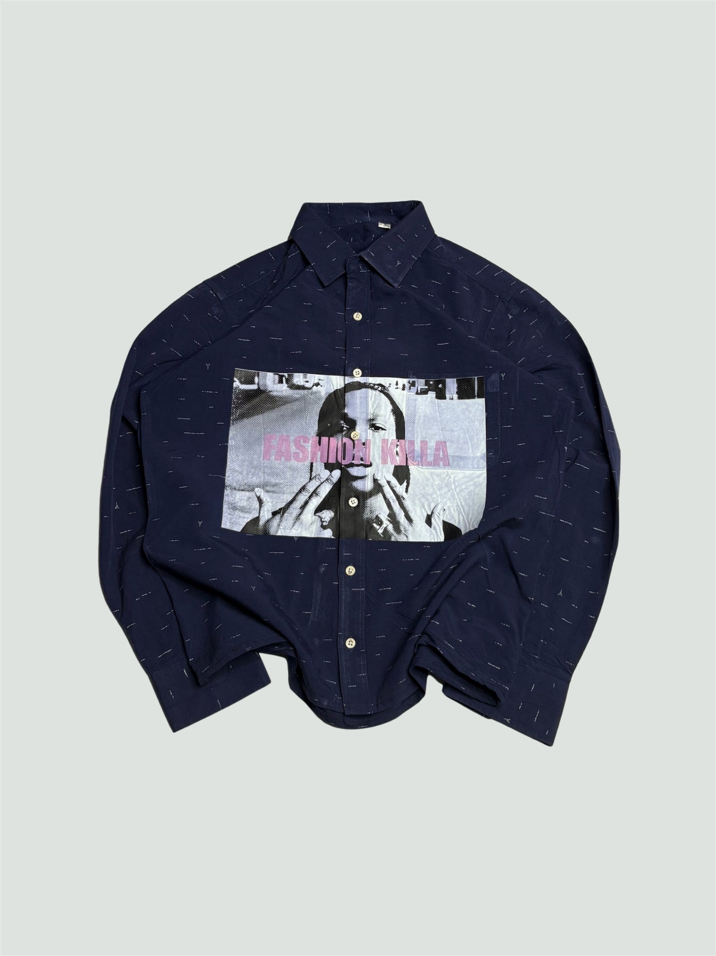 Printed Boxy Shirt