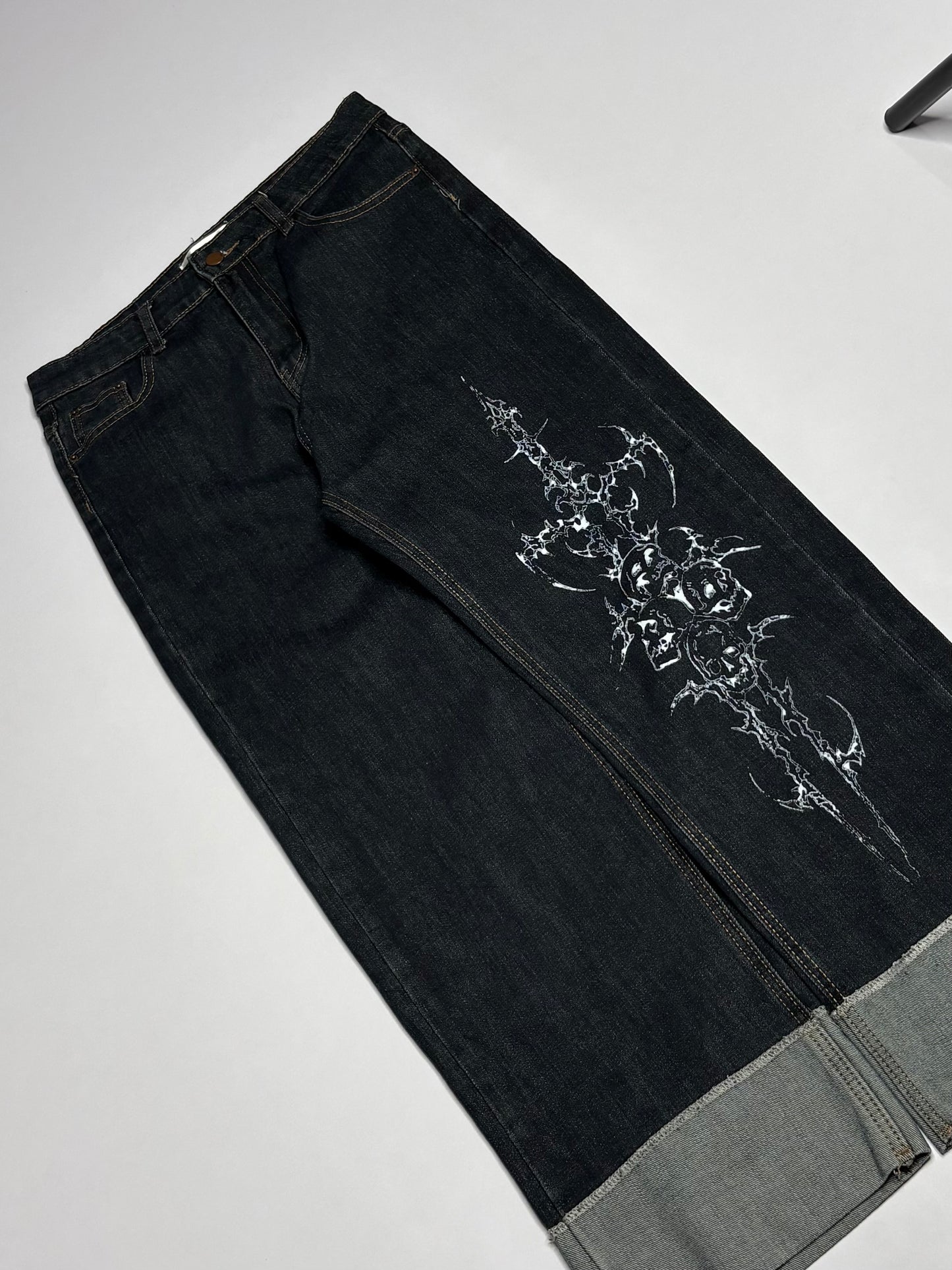 Printed Denim (Thrifted)