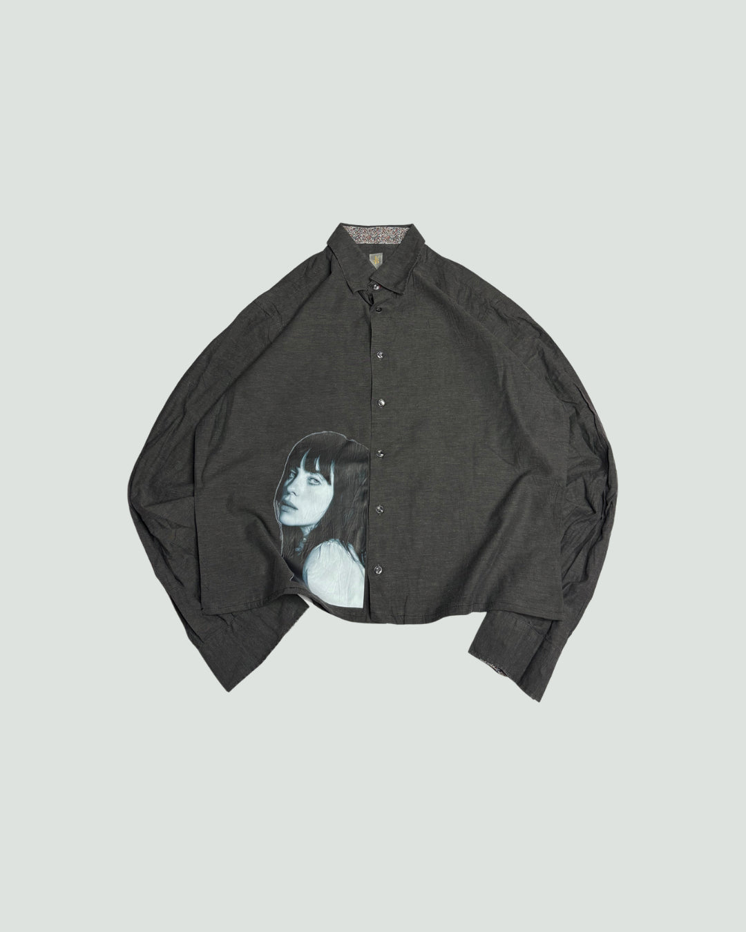 Printed Boxy Shirt
