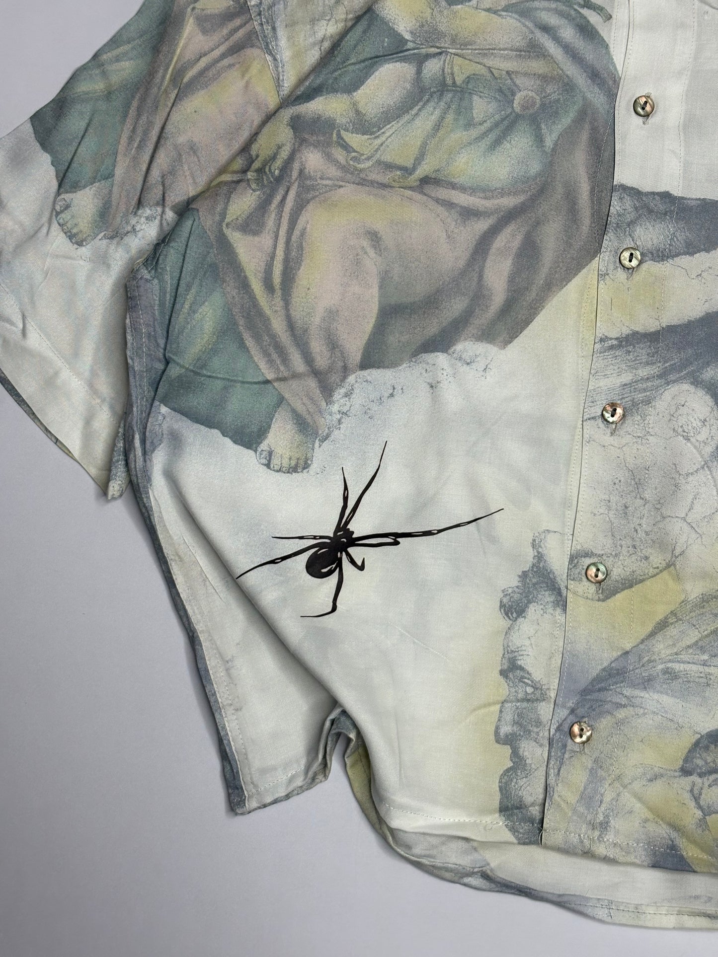 Printed Boxy Shirt
