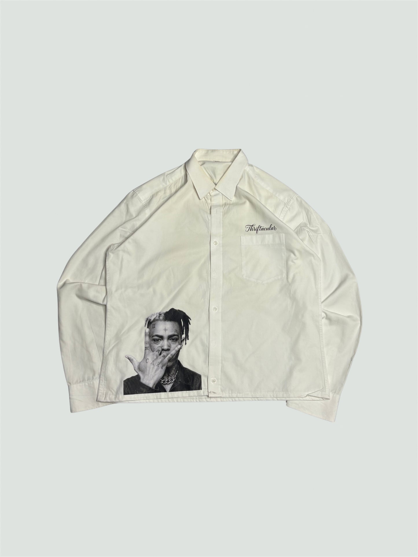 Printed Boxy Shirt