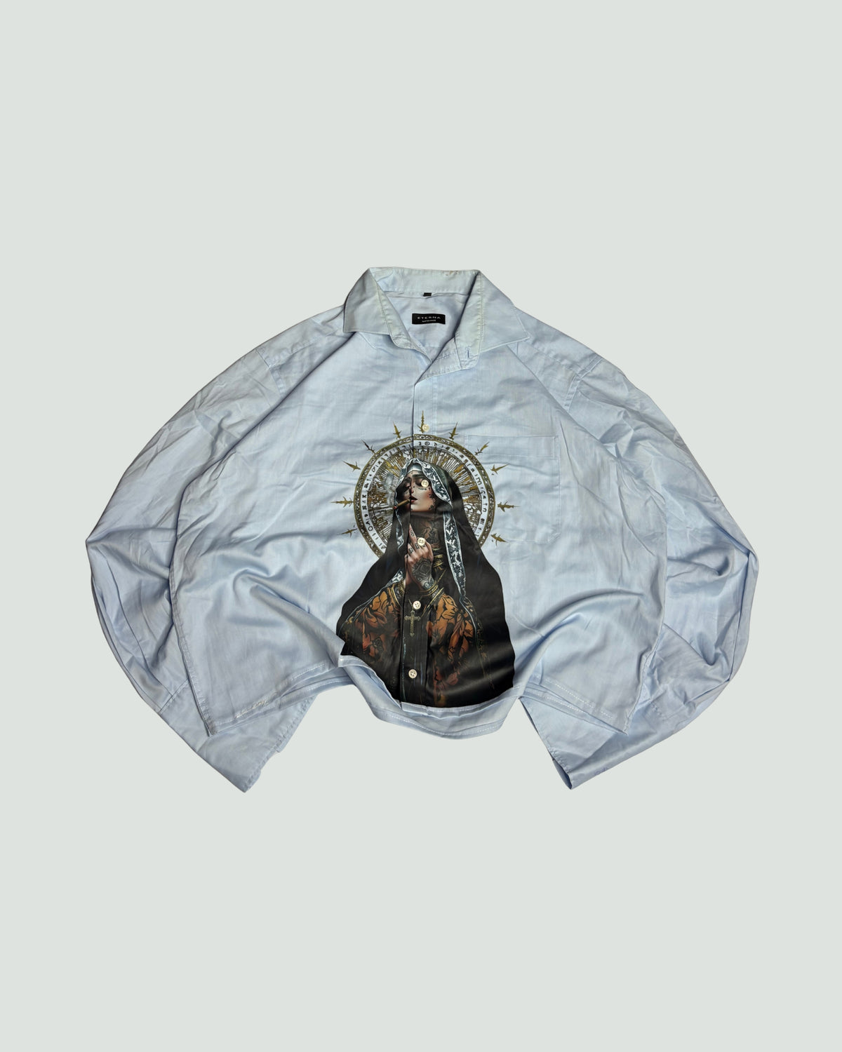 Printed Boxy Shirt