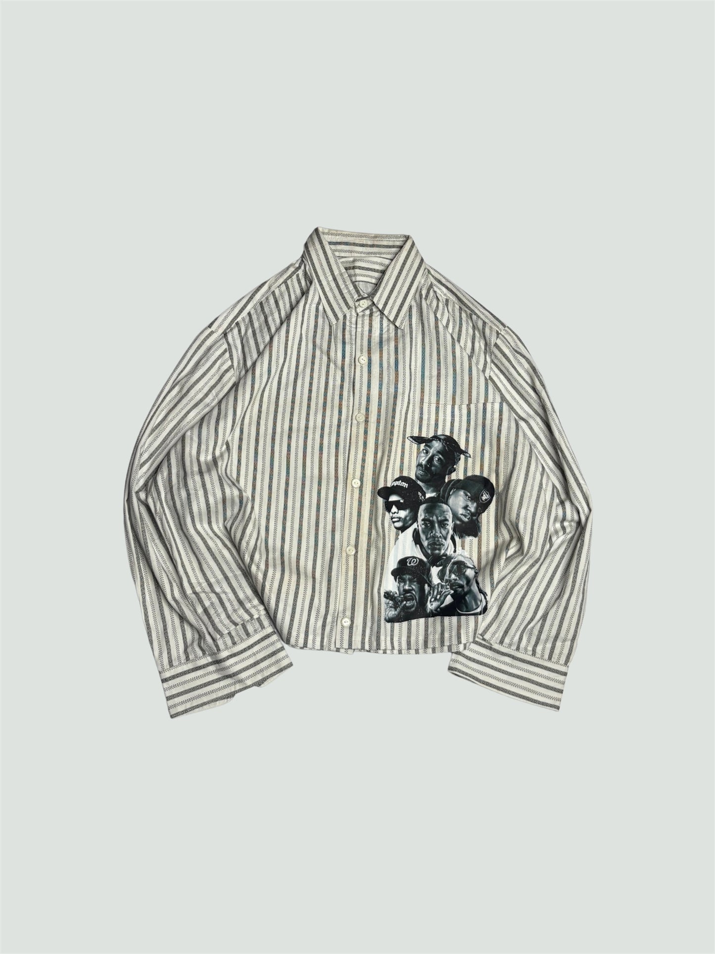 Printed Boxy Shirt