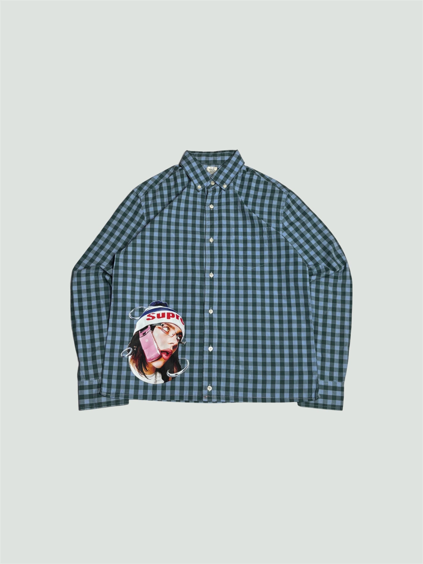 Printed Boxy Shirt
