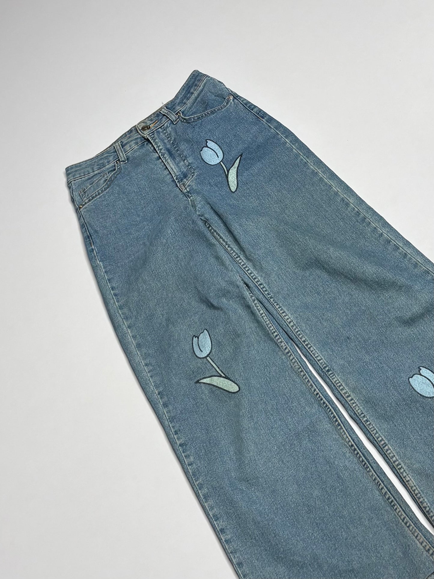 Printed Denim (Thrifted)