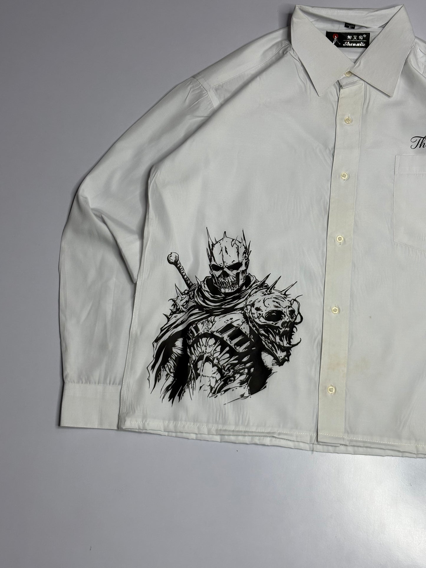 Printed Boxy Shirt