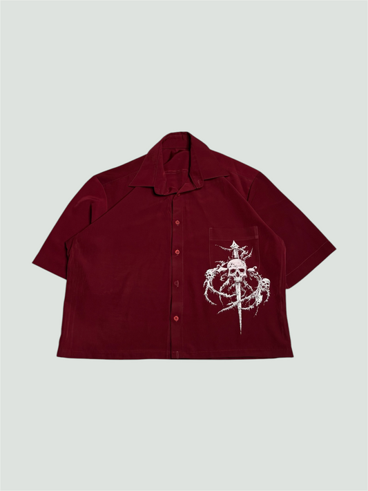 Printed Boxy Shirt