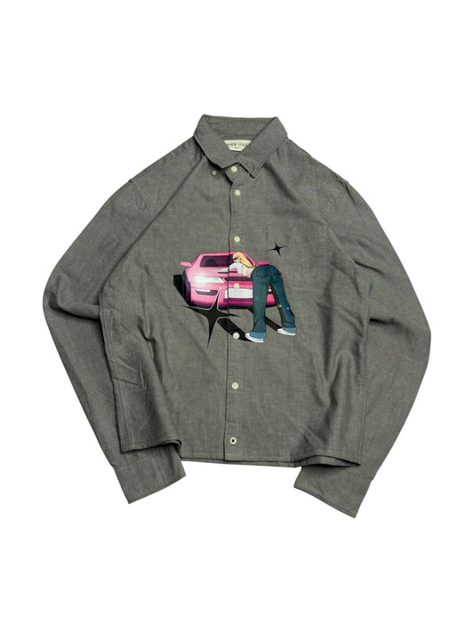 Printed Boxy Shirt