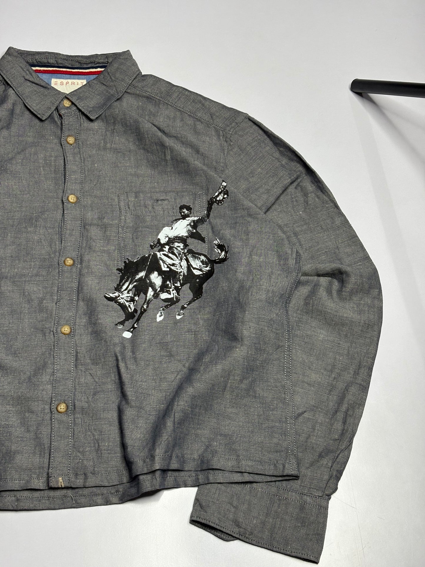 Printed Boxy Shirt