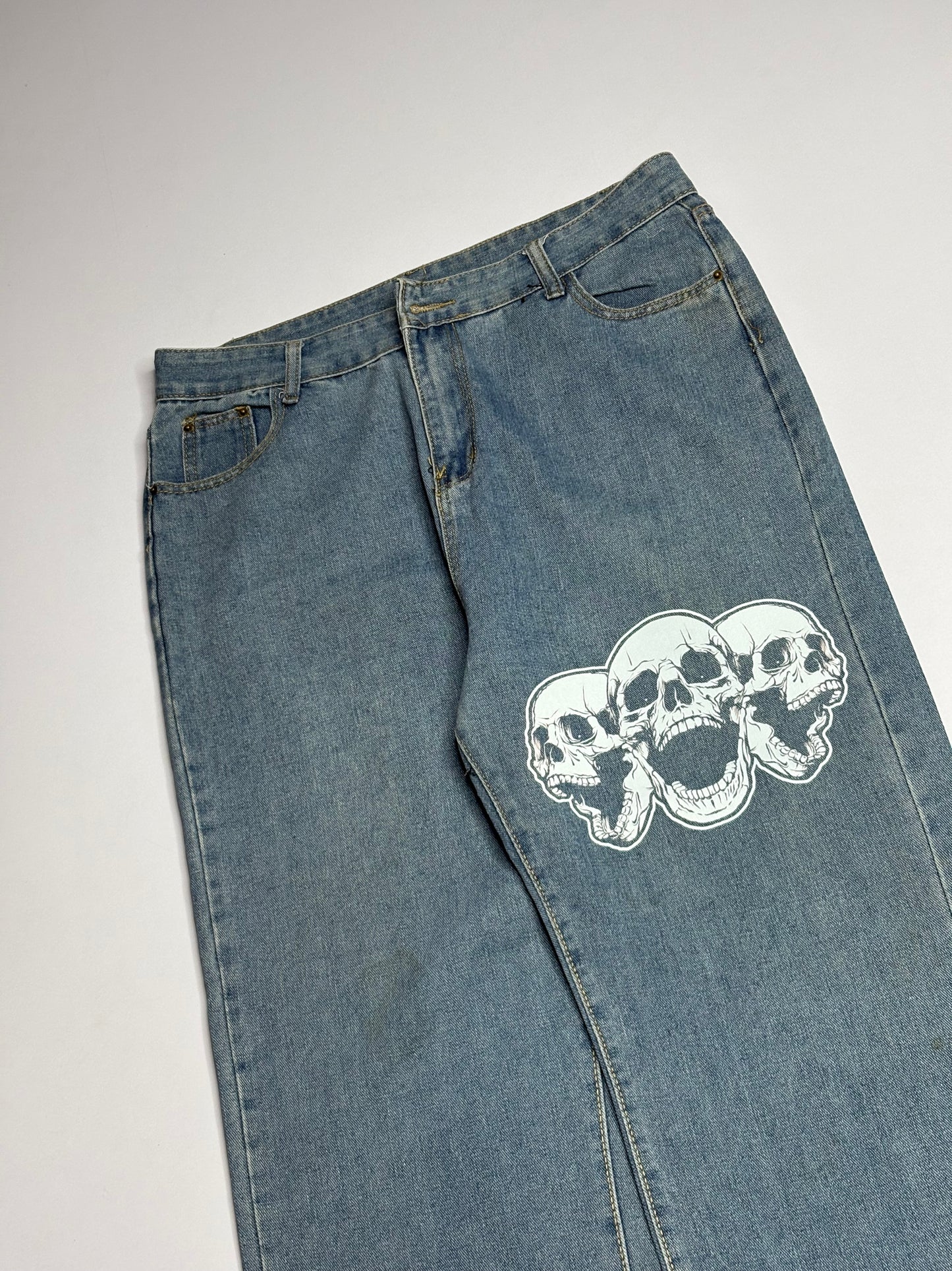 Printed Denim (Thrifted)