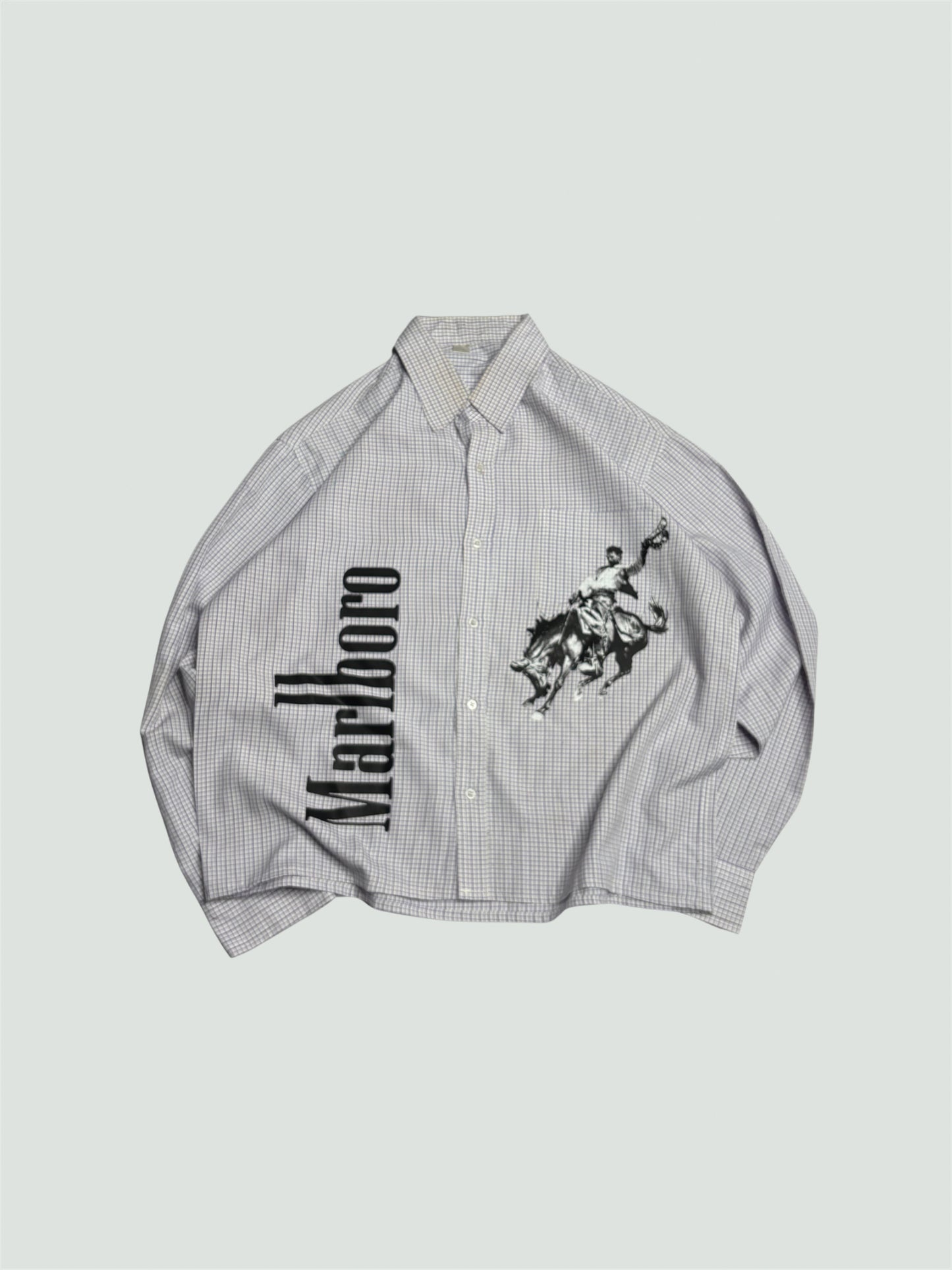 Printed Boxy Shirt