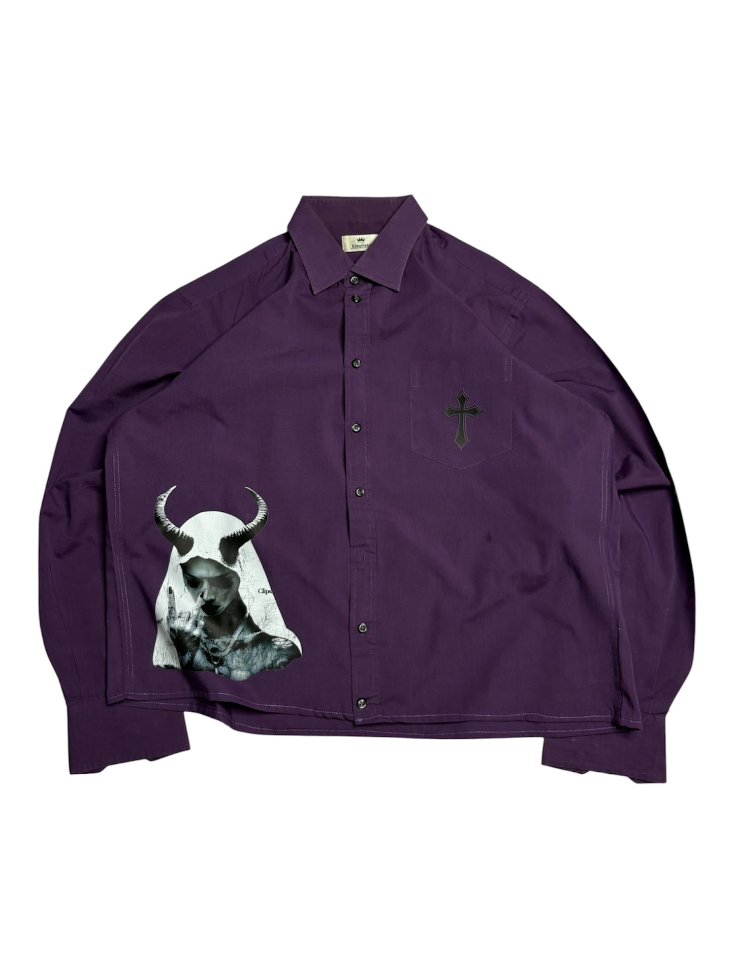 Printed Boxy Shirt