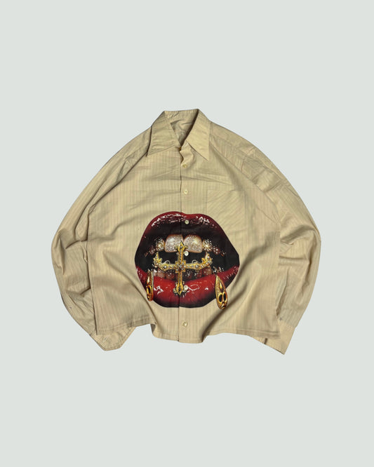 Printed Boxy Shirt