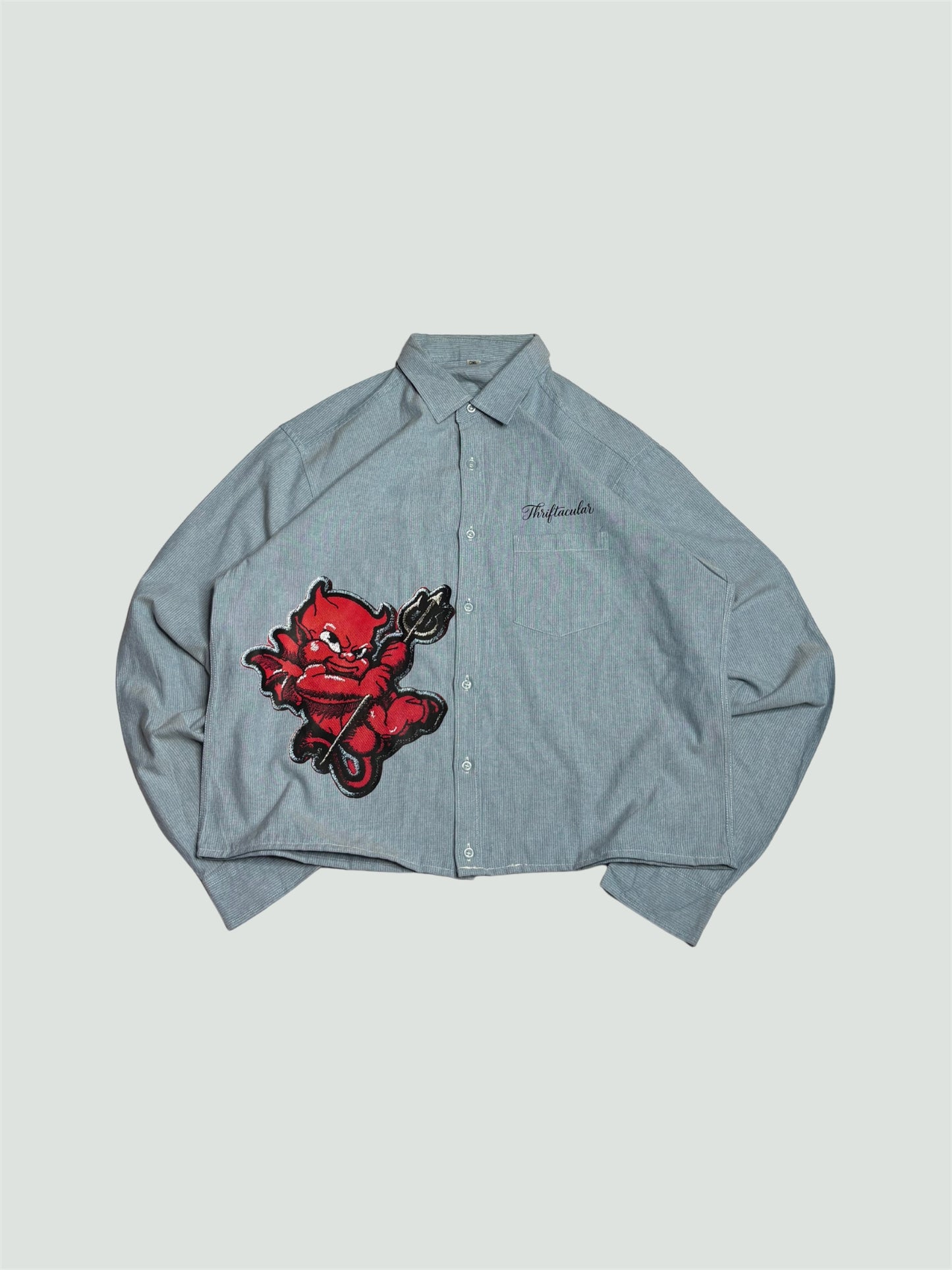 Printed Boxy Shirt