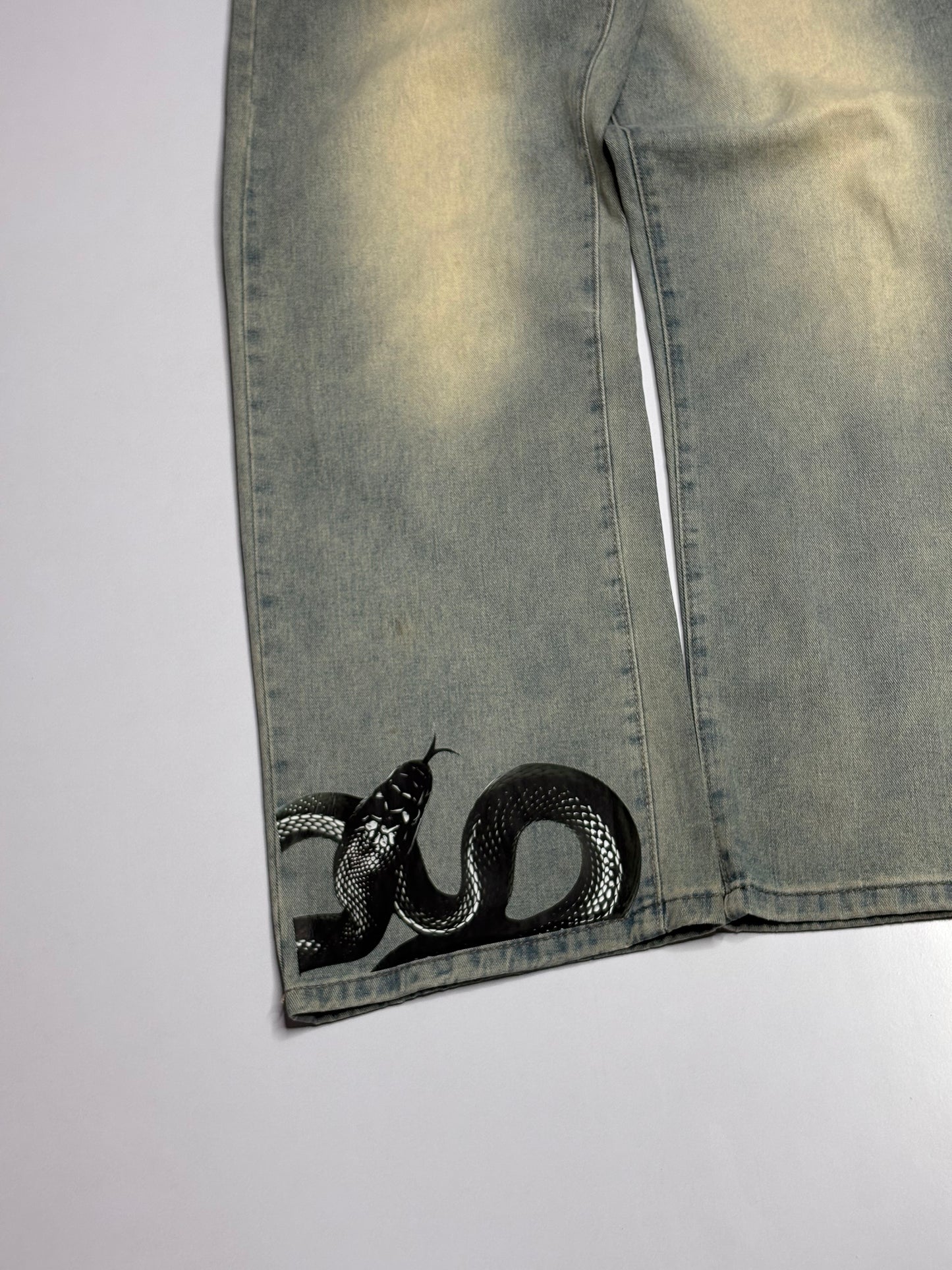 Printed Denim (Thrifted)