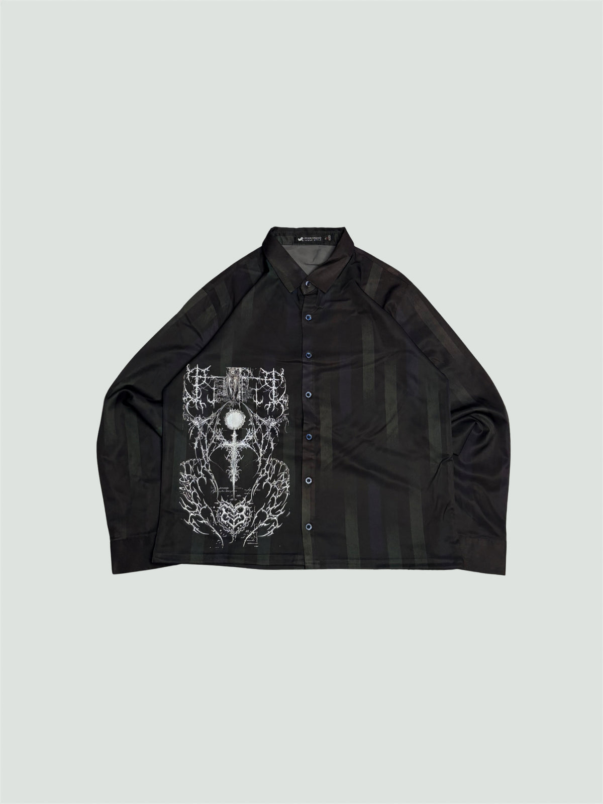 Printed Boxy Shirt