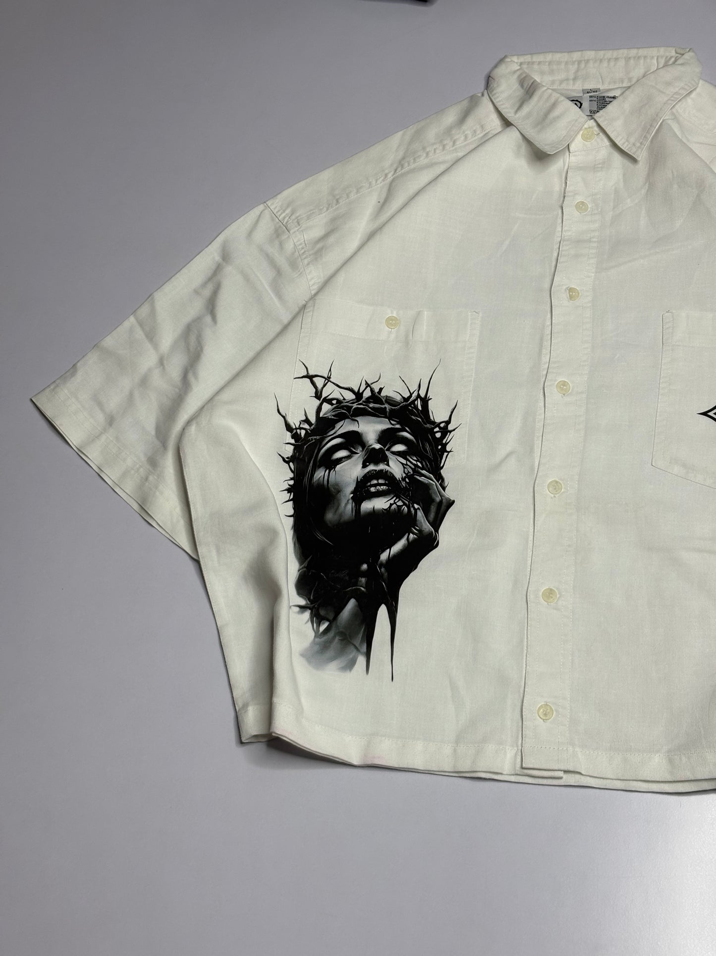 Printed Boxy Shirt