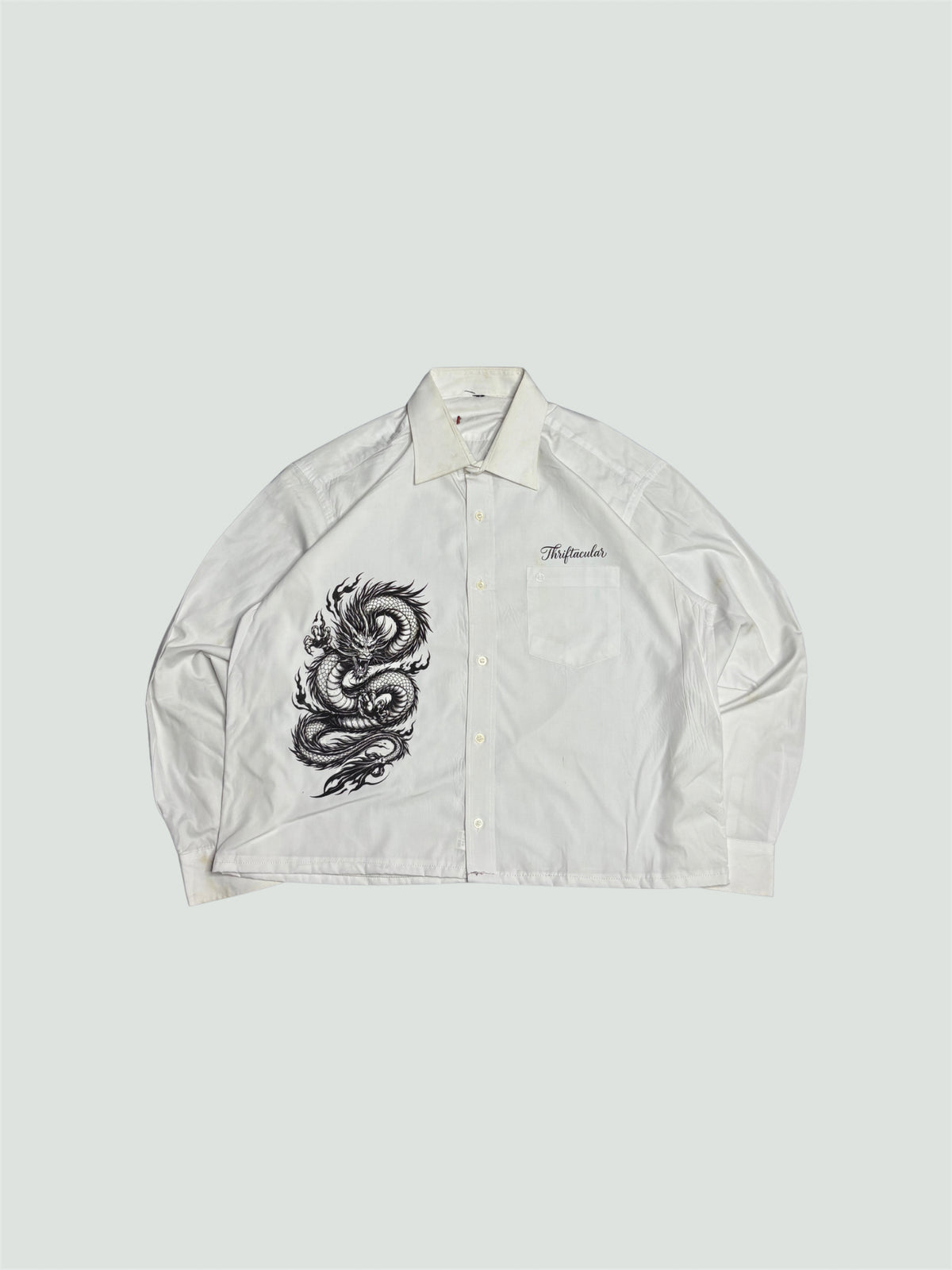 Printed Boxy Shirt