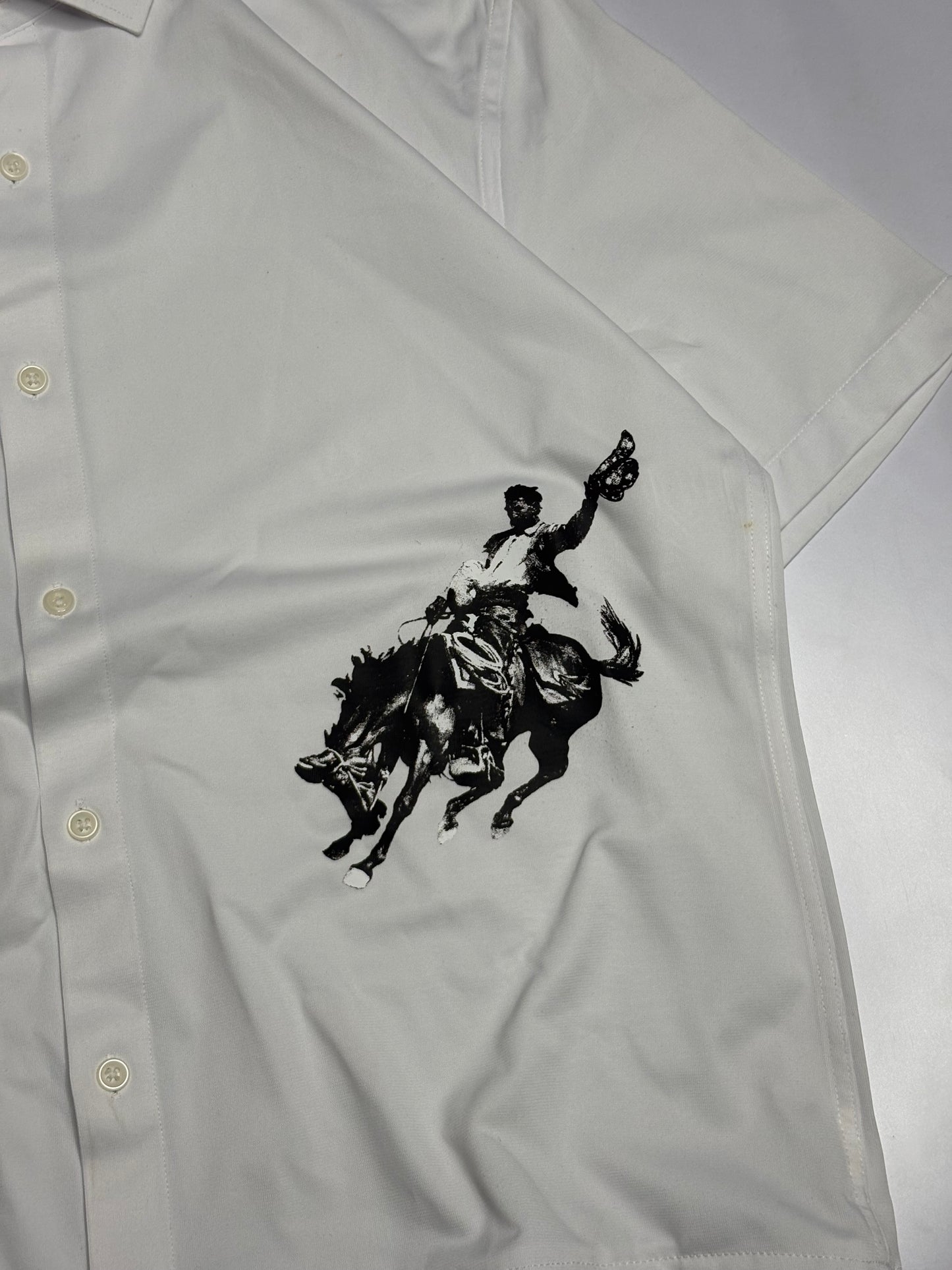 Printed Boxy Shirt