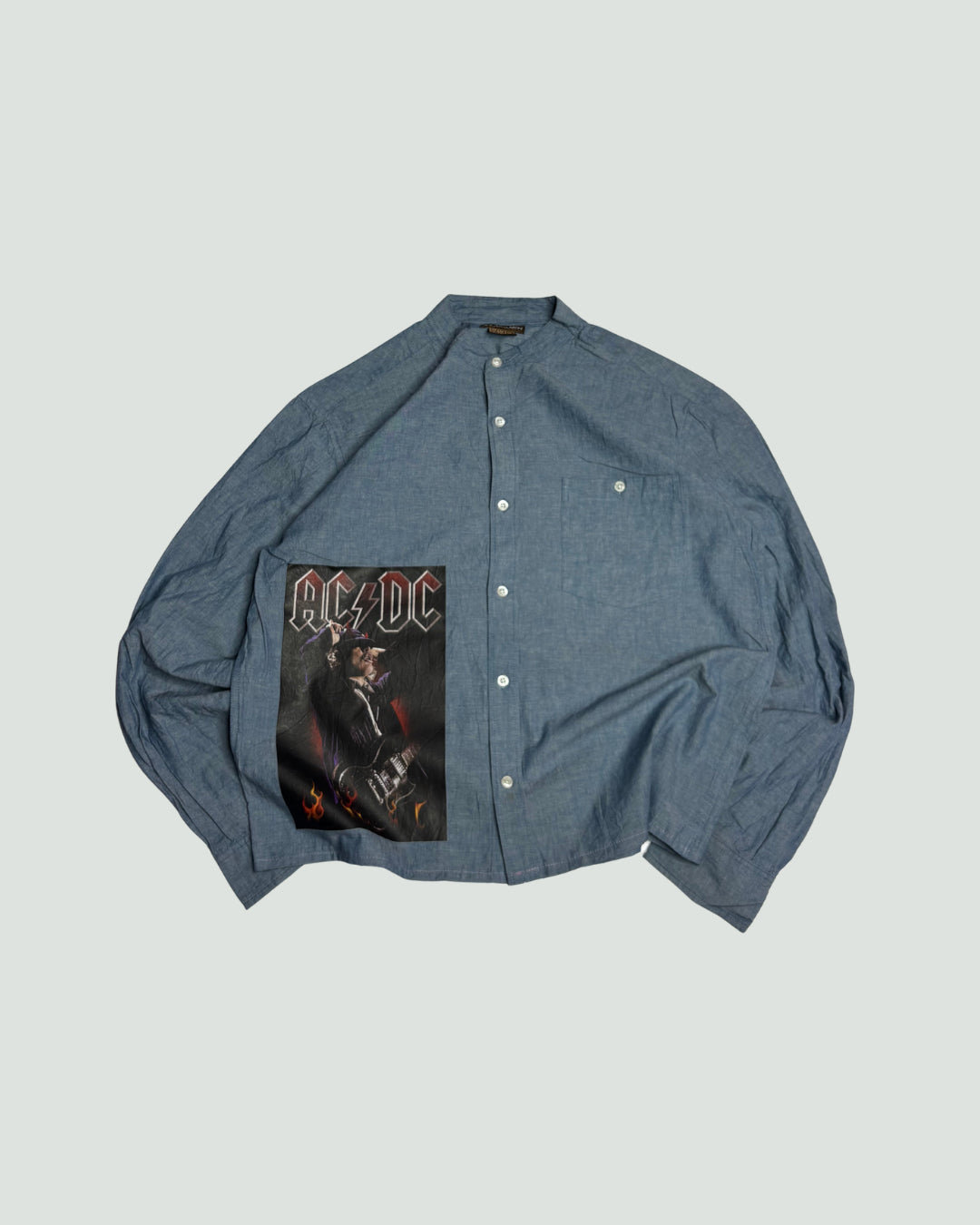 Printed Boxy Shirt