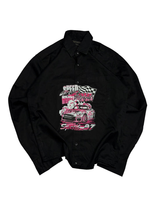 Printed Boxy Shirt