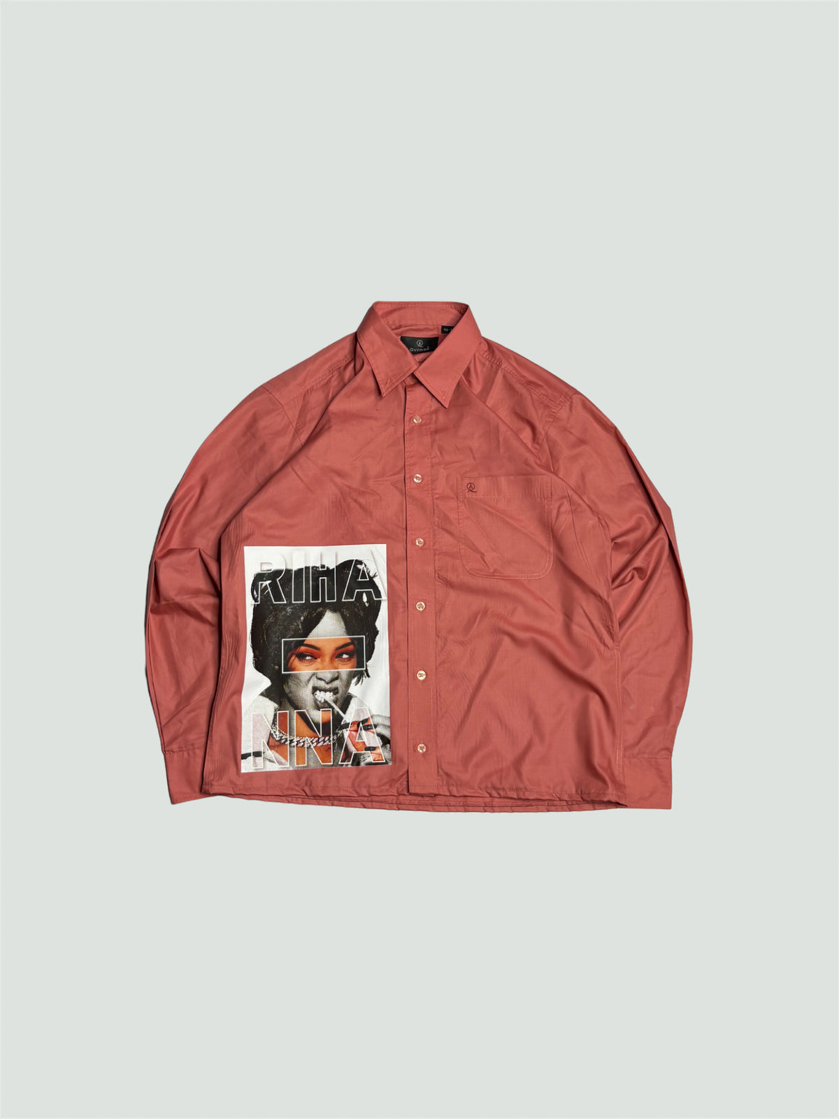 Printed Boxy Shirt