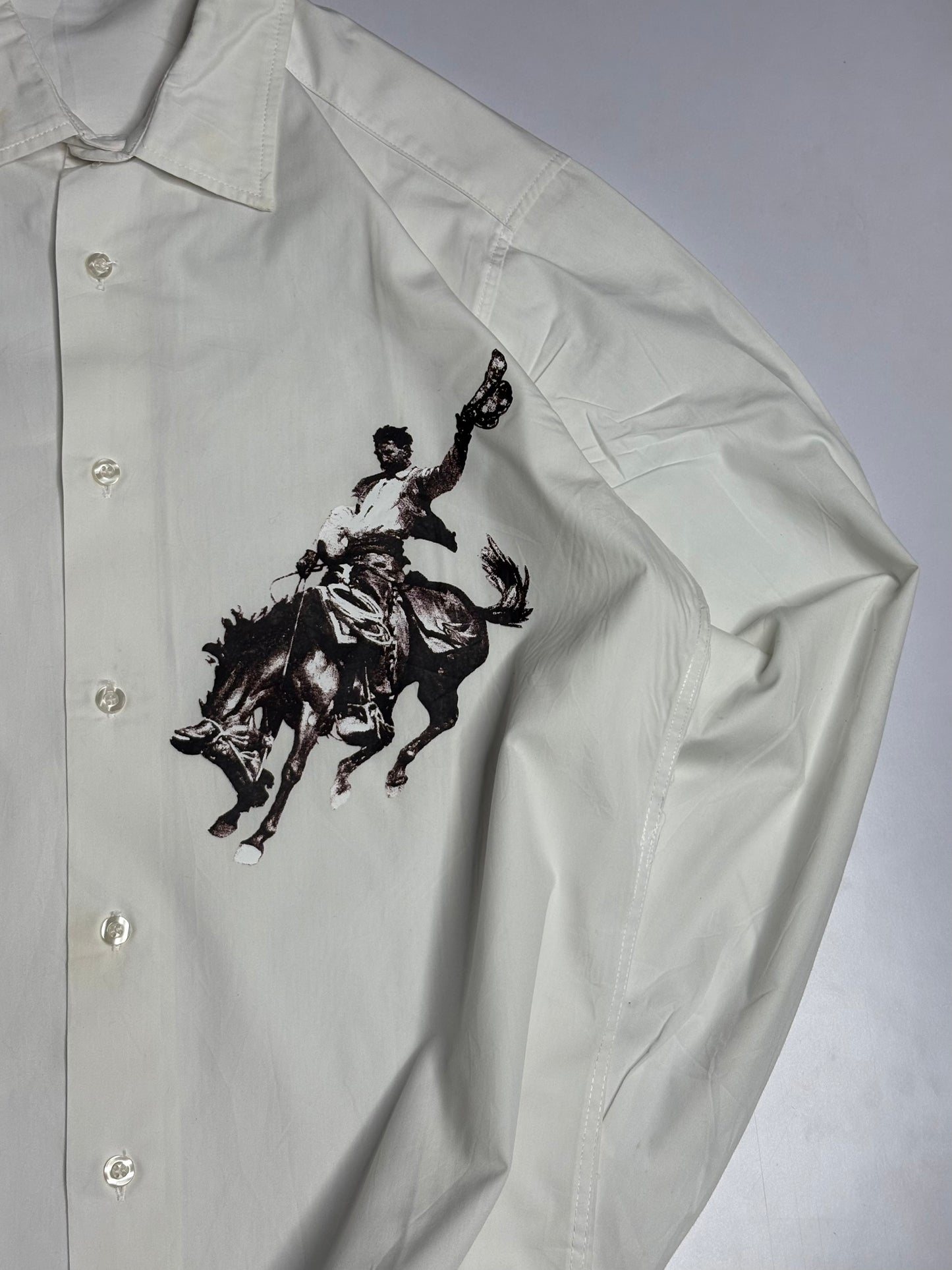 Printed Boxy Shirt
