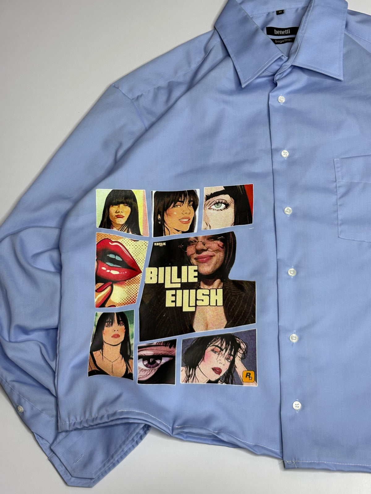 Printed Boxy Shirt