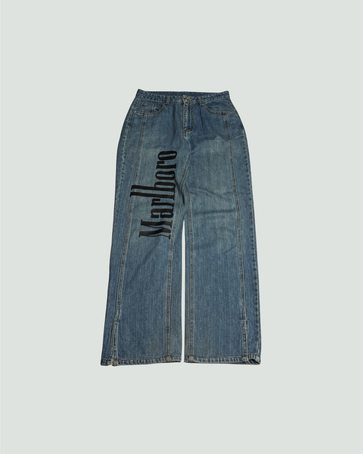 Printed Denim (Thrifted)