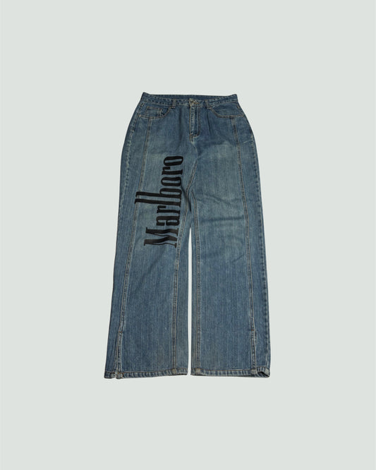 Printed Denim (Thrifted)