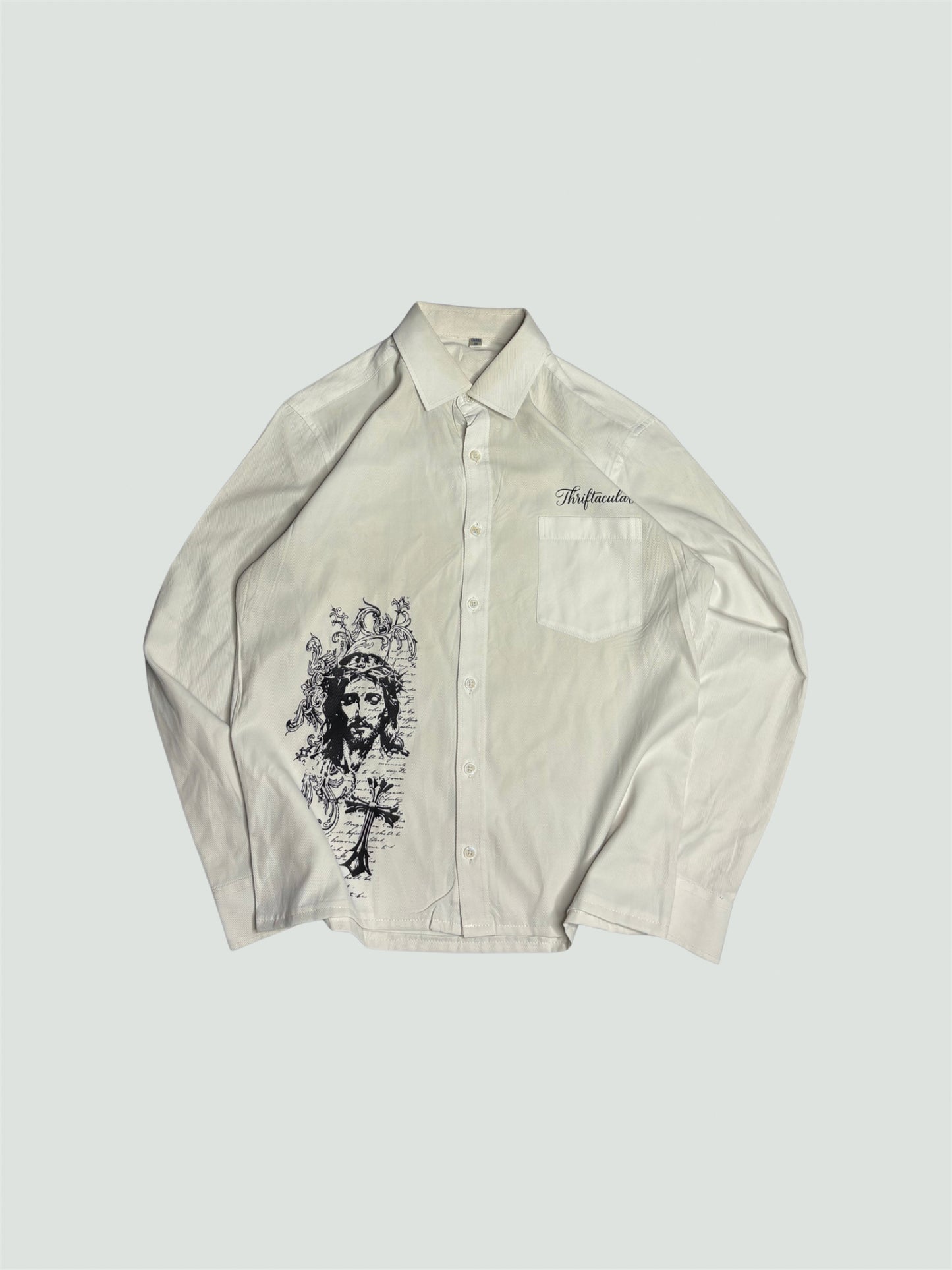 Printed Boxy Shirt