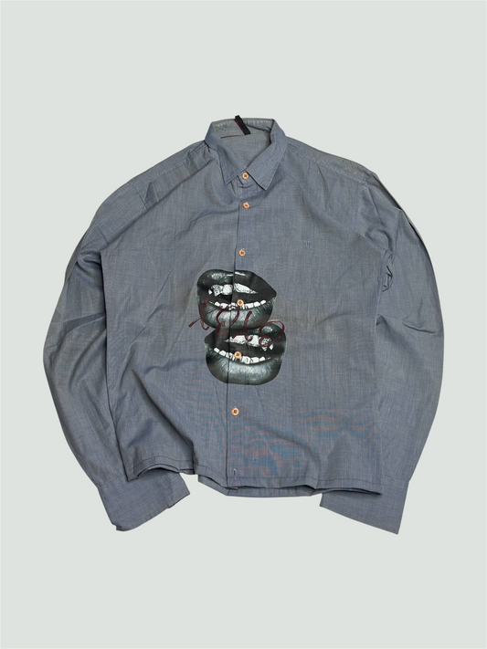 Printed Boxy Shirt