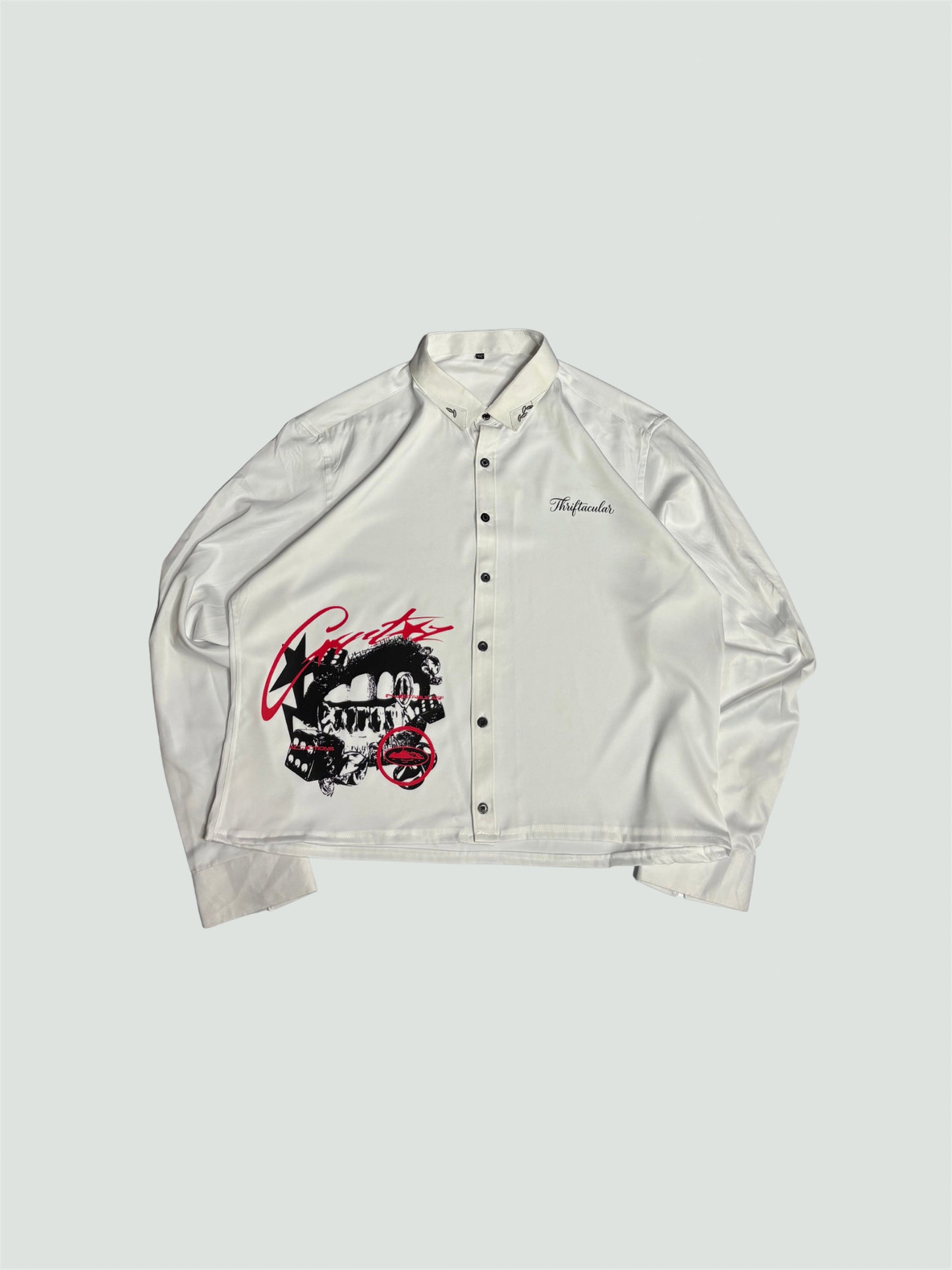 Printed Boxy Shirt