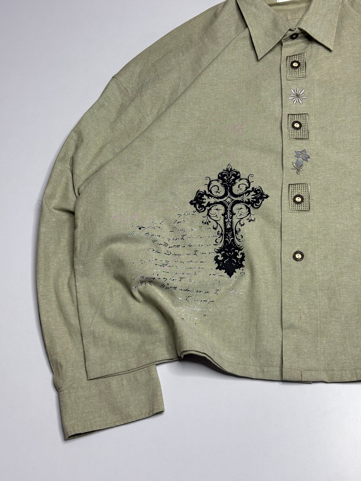 Printed Boxy Shirt