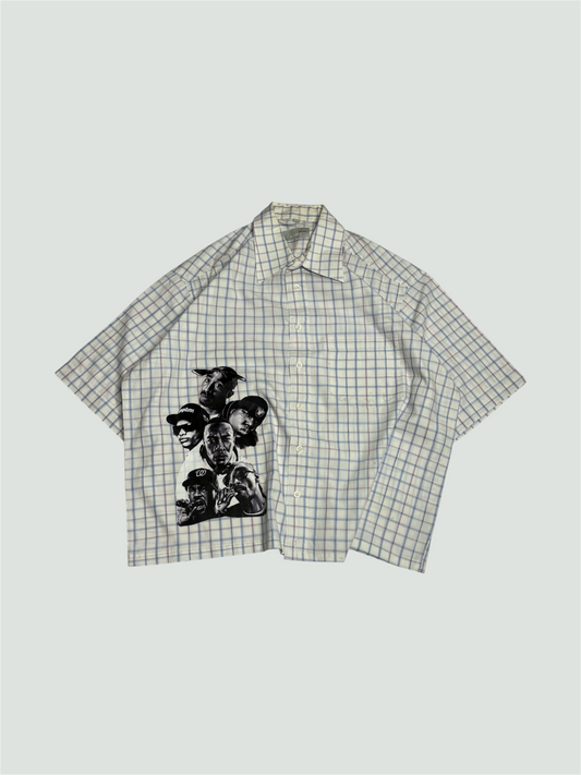 Printed Boxy Shirt