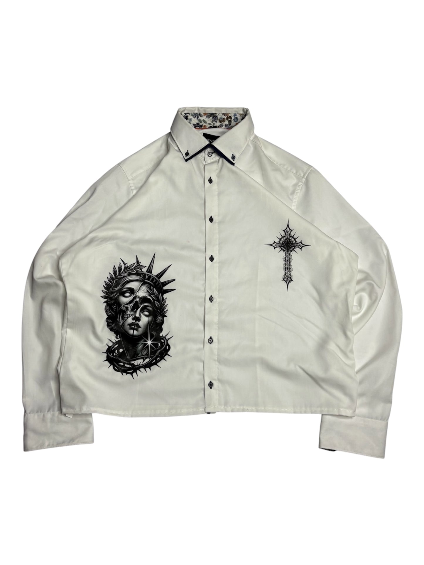 Printed Boxy Shirt
