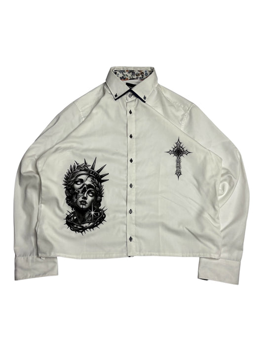 Printed Boxy Shirt