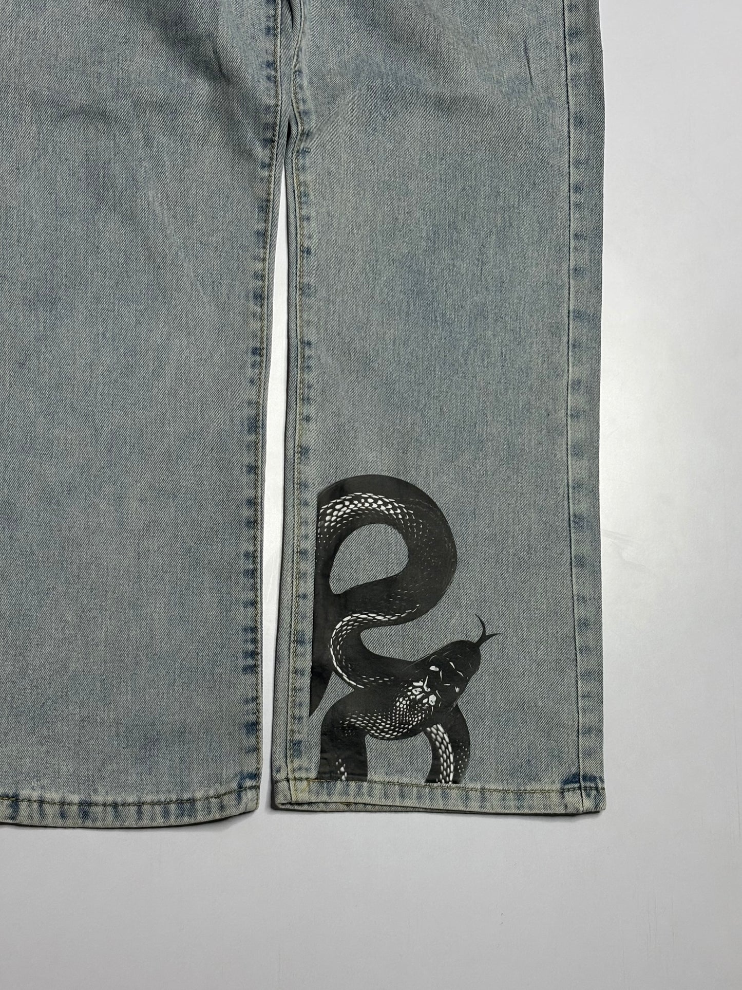 Printed Denim (Thrifted)