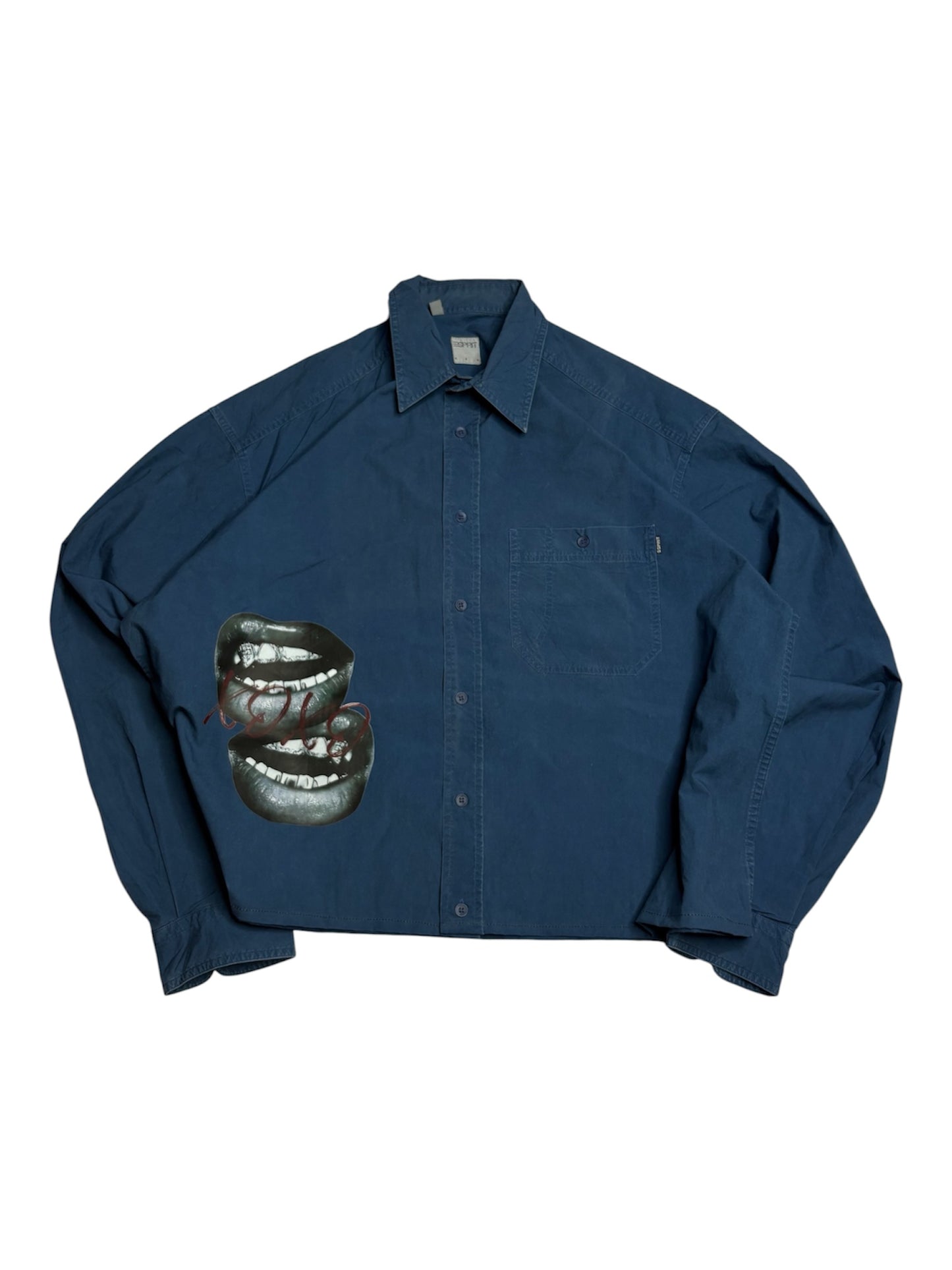 Printed Boxy Shirt