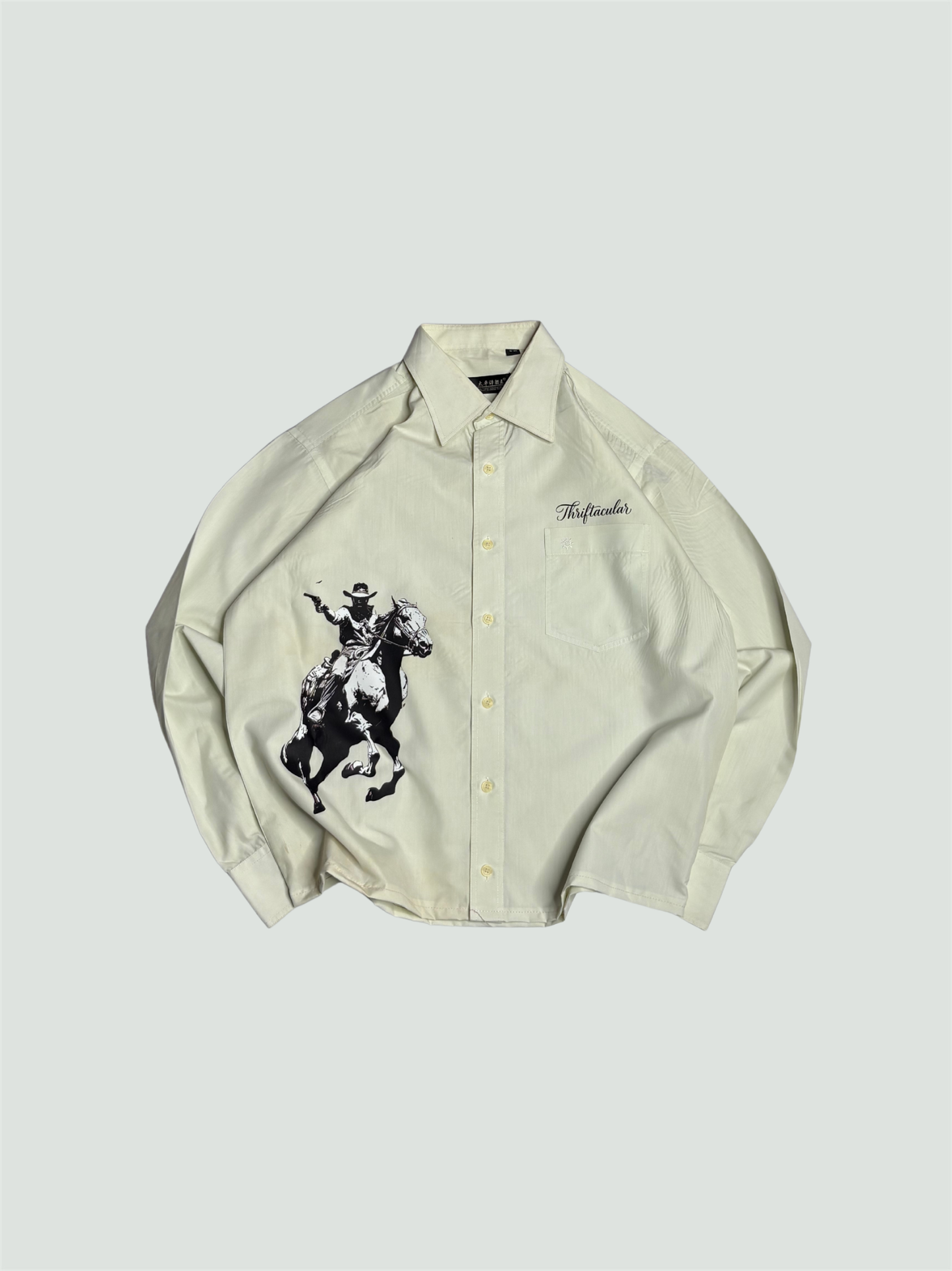 Printed Boxy Shirt