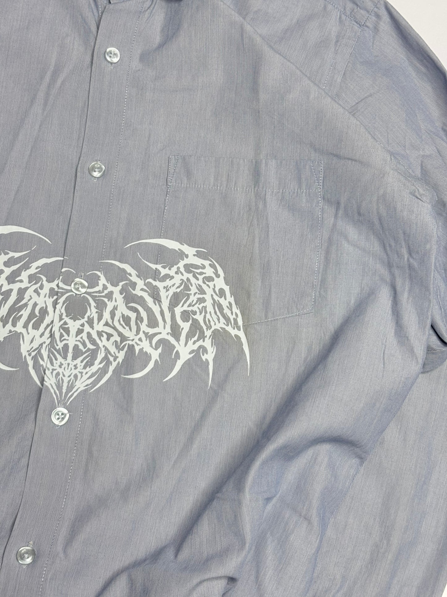 Printed Boxy Shirt