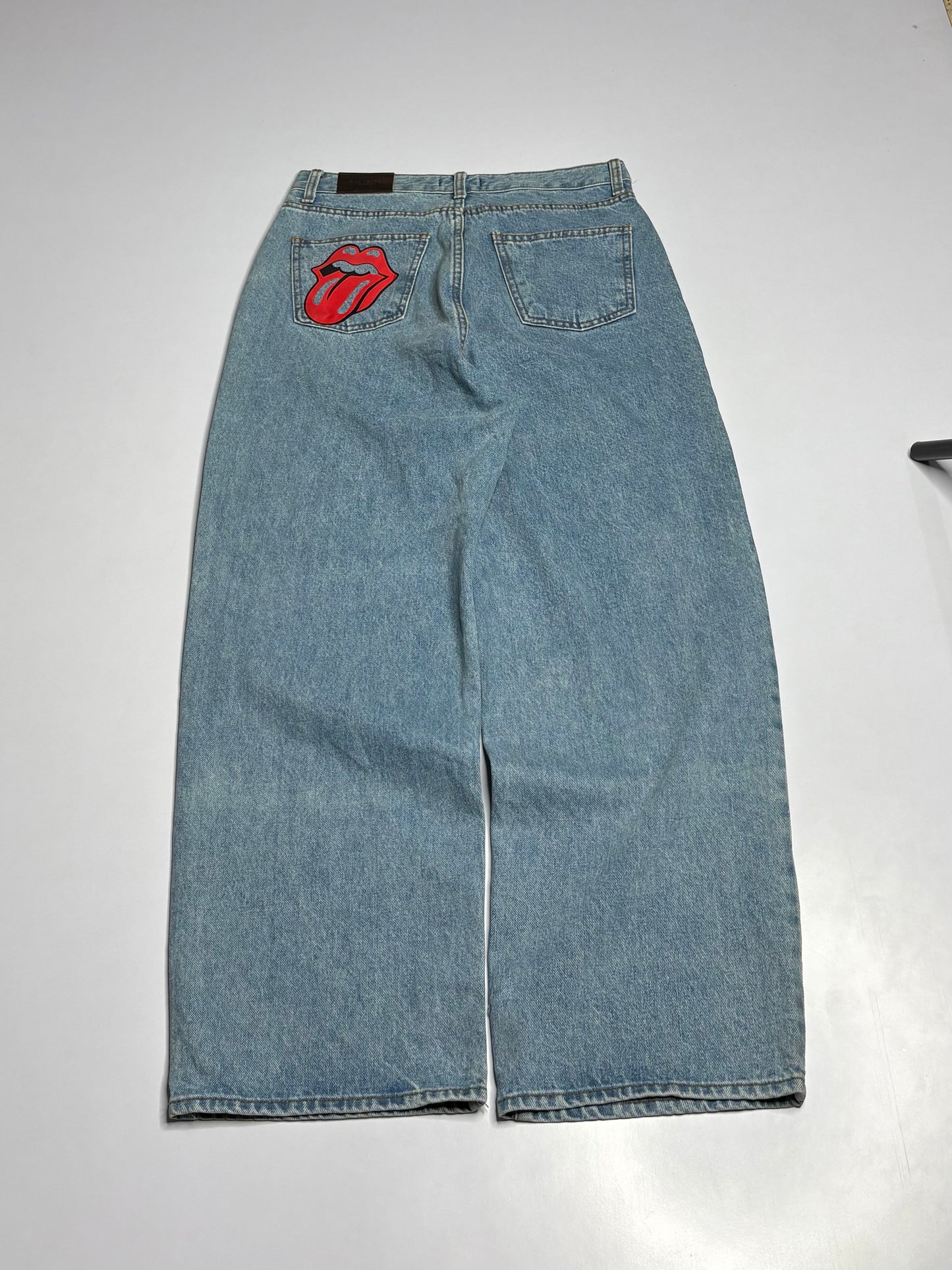 Printed Denim (Thrifted)