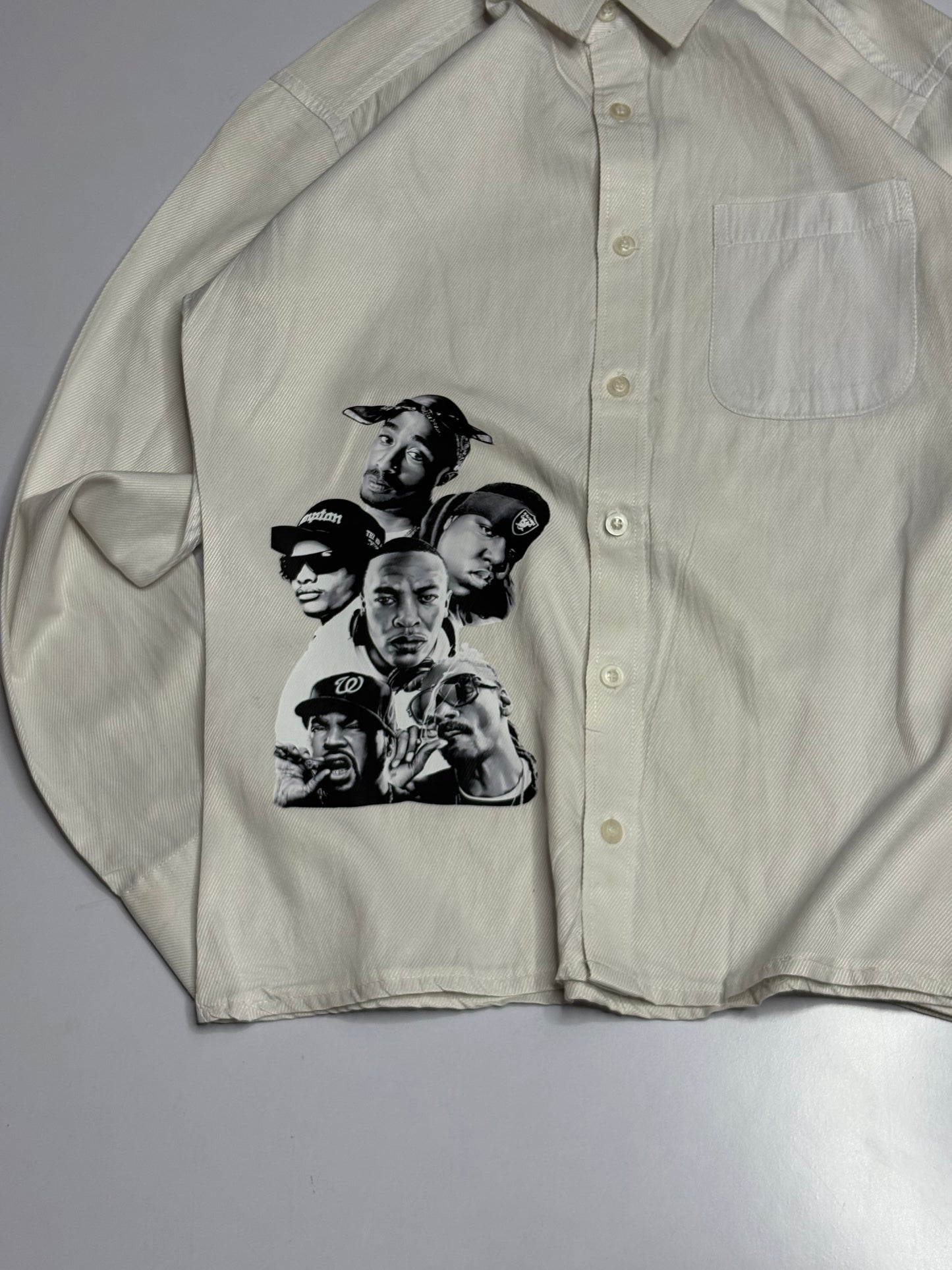 Printed Boxy Shirt