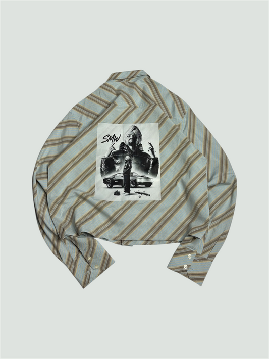 Printed Boxy Shirt