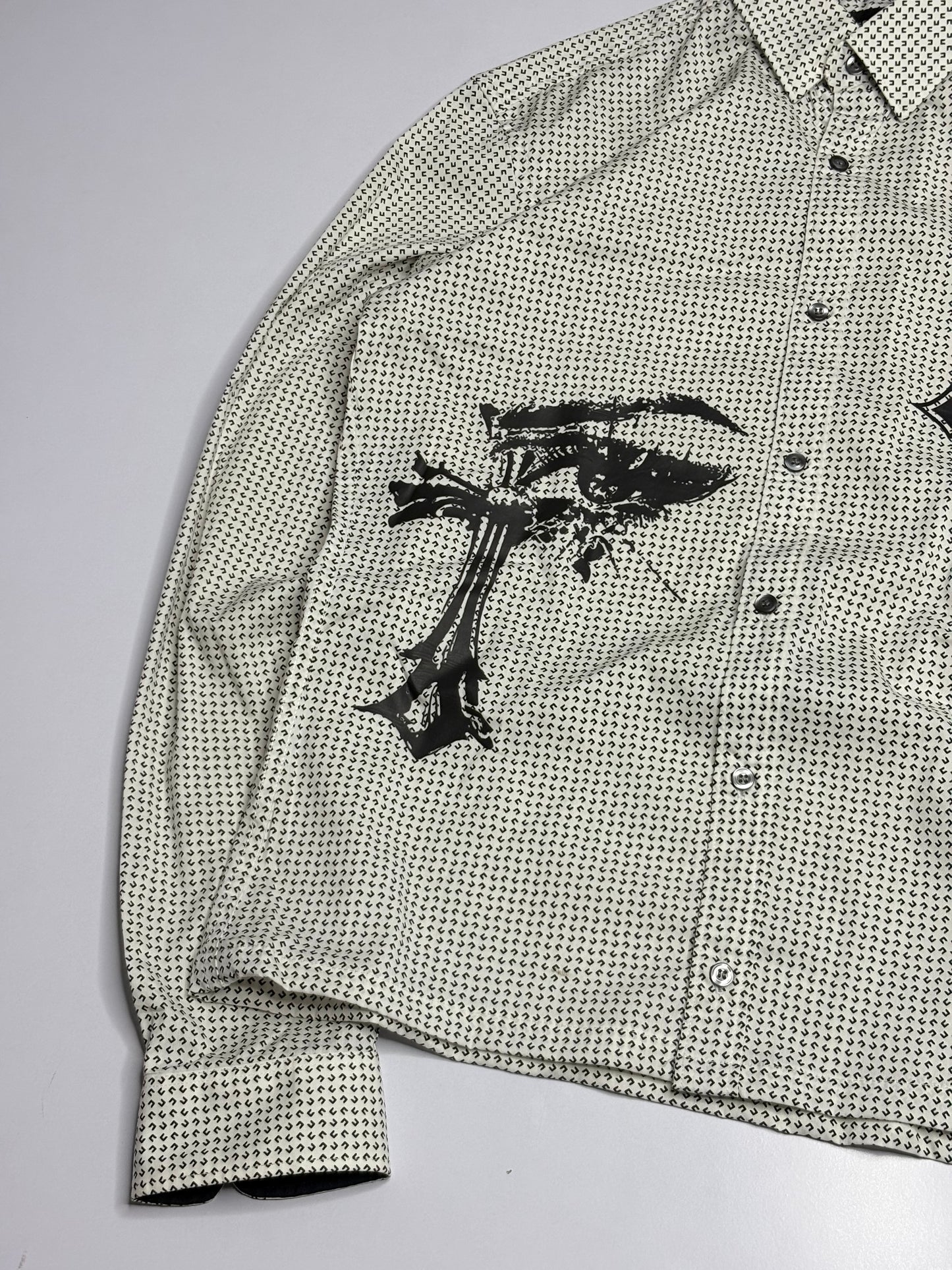 Printed Boxy Shirt