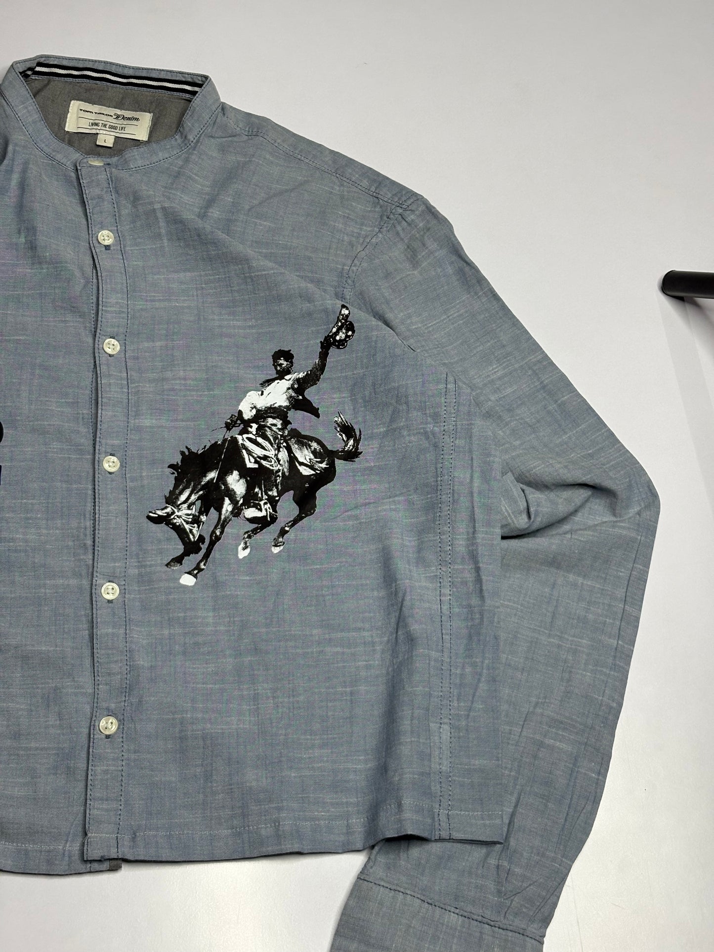 Printed Boxy Shirt